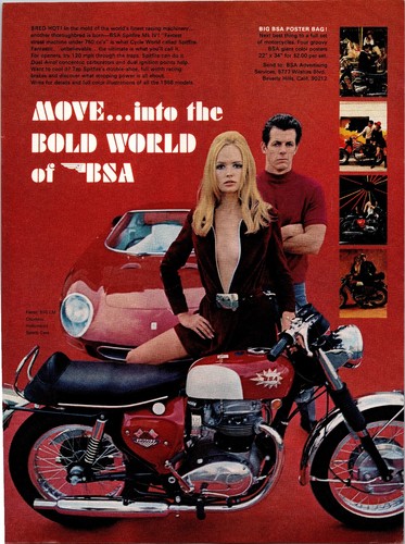 1968 bsa spitfire - bsa, mk