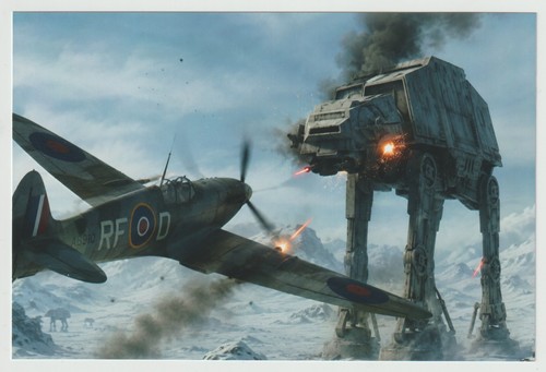 Raf spitfire engages imperial - engages,