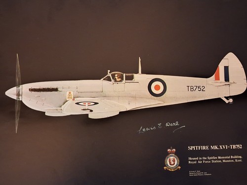 Spitfire xvi tb752 - mk., rare