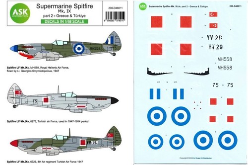 Ask spitfire mk ix - ask, 1/48