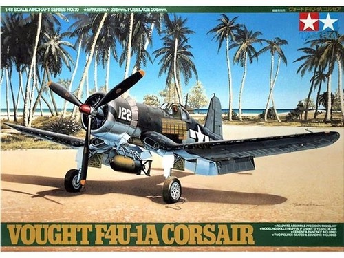 Tamiya 61070 vought f4u - tamiya,