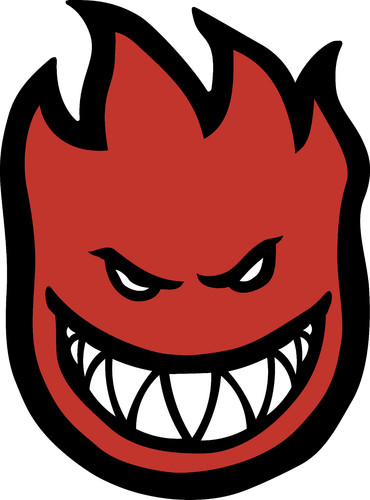 Spitfire logo skateboard - logo,