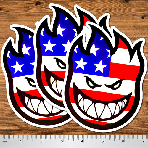 Spitfire big head - sticker, usa