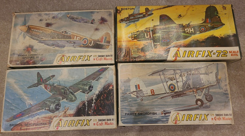Vintage airfix british - 1/72,