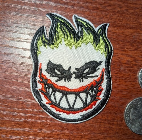 Spitfire joker face patch - spitfire,